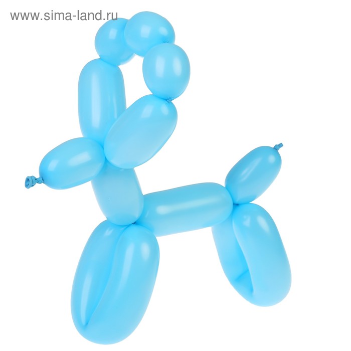 Шар для твистинга 160, латексный, набор 100 шт., цвет голубой
Шар для твистинга 160, латексный, набор 100 шт., цвет голубой