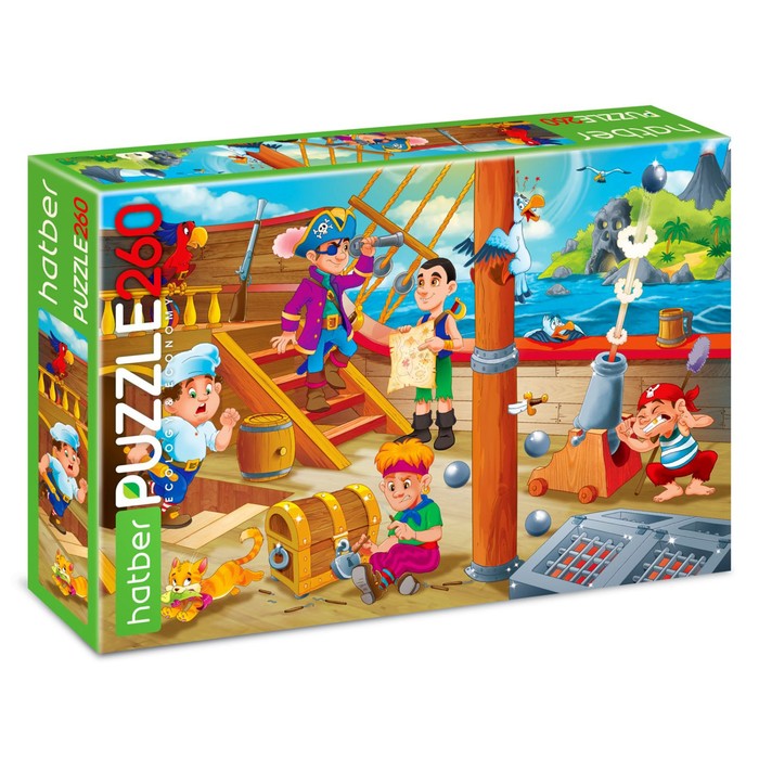 Пазл «Морское приключение», 260 элементов
Пазл «Морское приключение», 260 элементов