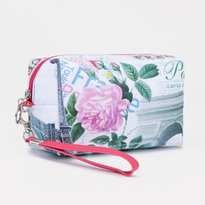 Косметичка на молнии, цвет белый
Косметичка на молнии, цвет белый