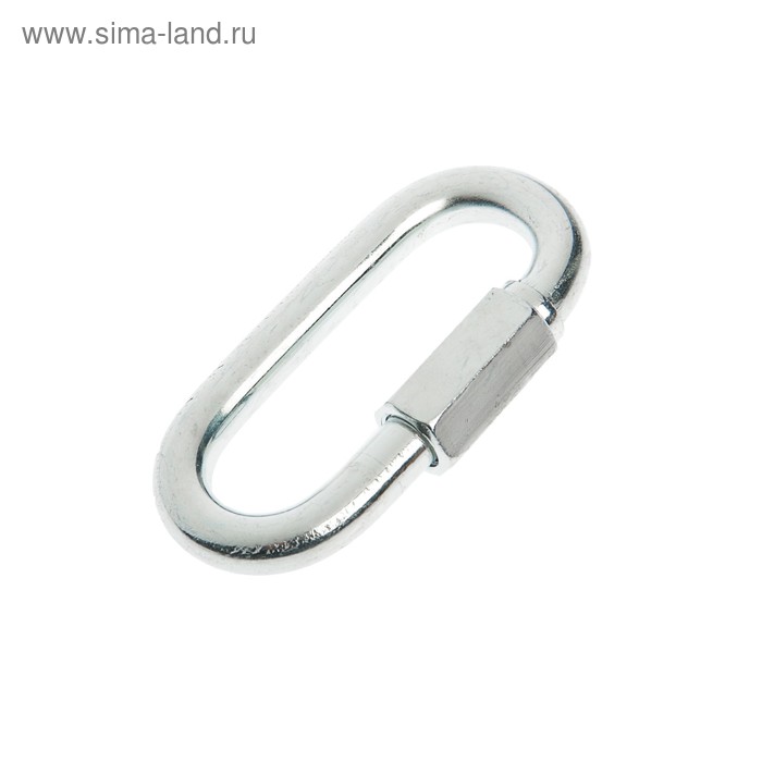 фото Карабин винтовой, м10, цинк, в упаковке 25 шт