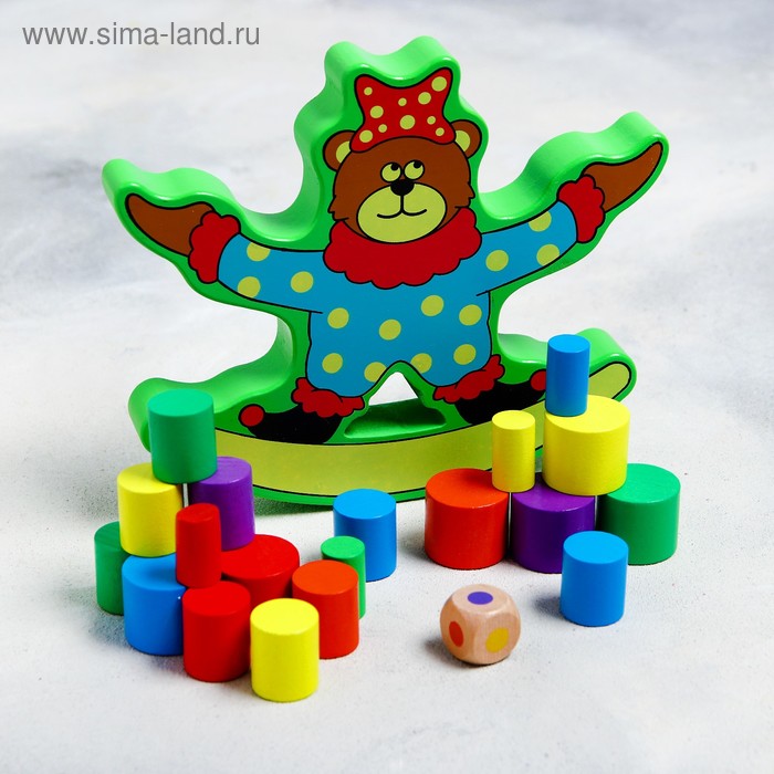 фото Балансир «мишка» 21,5×3,5×25 см