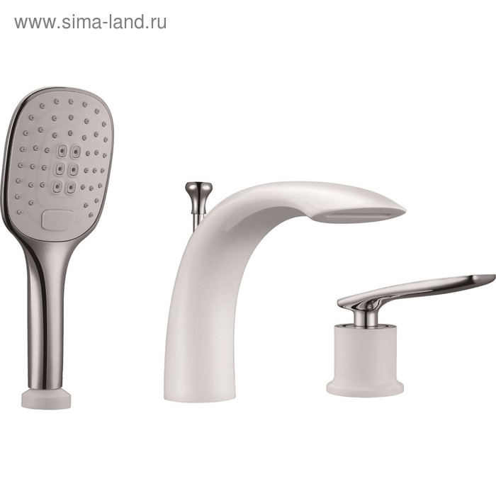 Смеситель для ванны и душа Timo Helmi 4010/00Y-16, врезной, хром-белый
Смеситель для ванны и душа Timo Helmi 4010/00Y-16, врезной, хром-белый