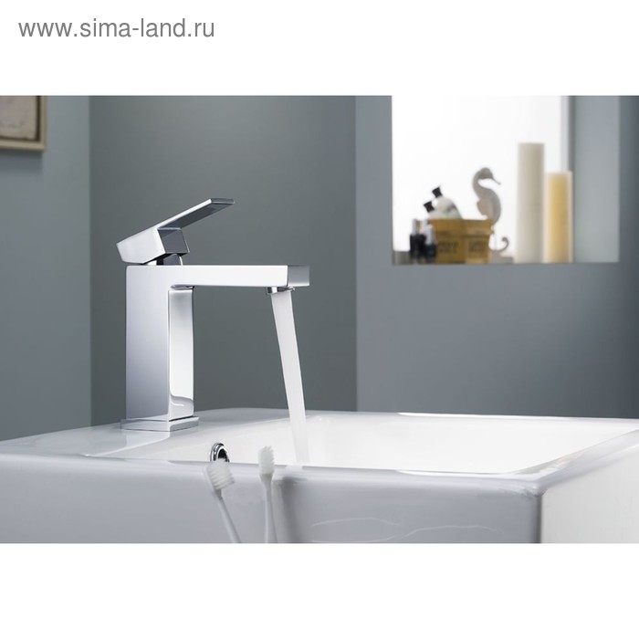 фото Смеситель для раковины timo selene 2061/00f, хром