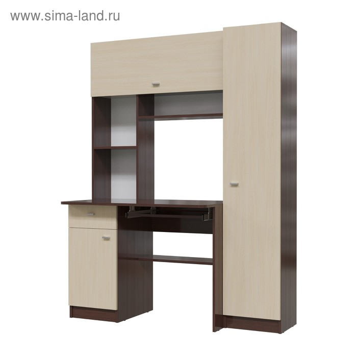 Стол рабочий АЛЬФА Венге/дуб млечный
Стол рабочий АЛЬФА Венге/дуб млечный