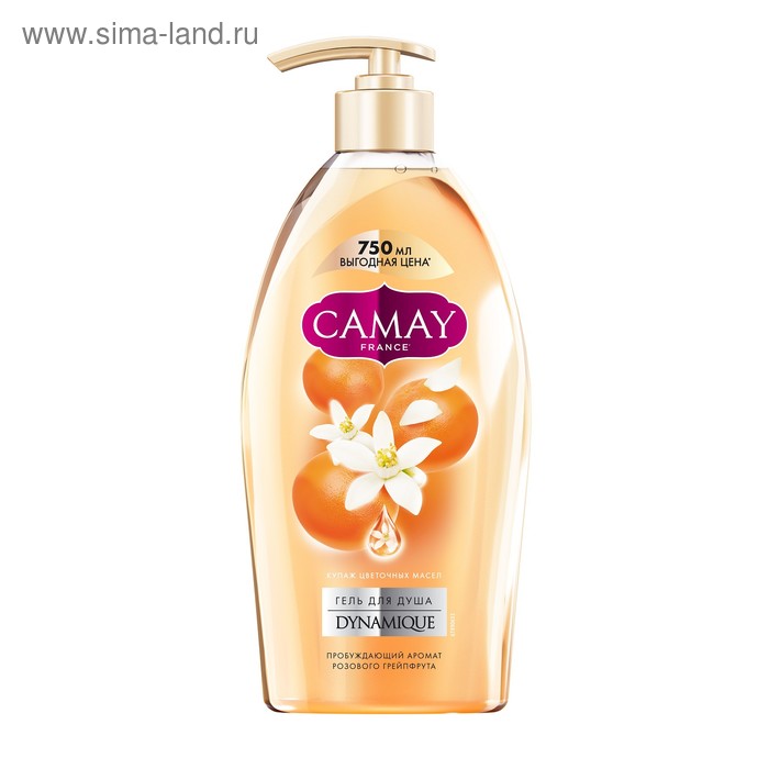 Гель для душа CAMAY «Динамик», 750 мл
Гель для душа CAMAY «Динамик», 750 мл