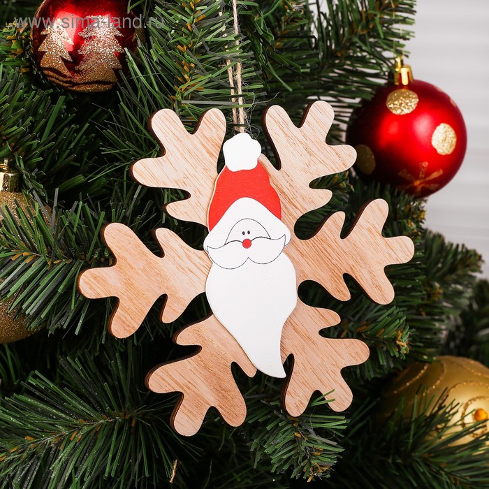 Новогодняя подвеска «Снежинки» МИКС
Новогодняя подвеска «Снежинки» МИКС