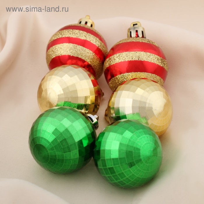 Набор шаров пластик d-4 см, 12 шт "Каприз" микс
Набор шаров пластик d-4 см, 12 шт "Каприз" микс