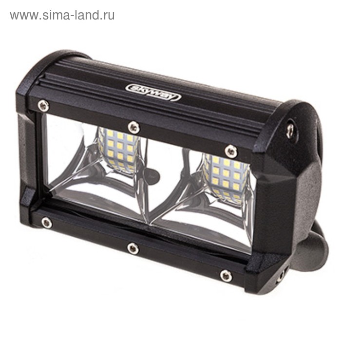 Фара светодиодная Skyway OFF ROAD, прямоугольная, 12 В/24 В, 54 Вт, 18 диодов, 130*80 мм
Фара светодиодная Skyway OFF ROAD, прямоугольная, 12 В/24 В, 54 Вт, 18 диодов, 130*80 мм