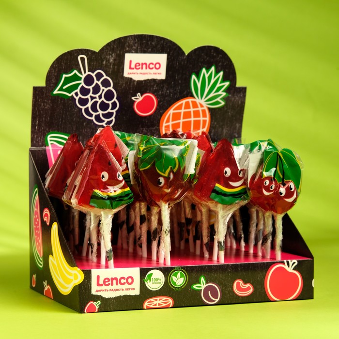 Карамель леденцовая Lenco, «Ягодный микс», ассорти, 18 г
Карамель леденцовая Lenco, «Ягодный микс», ассорти, 18 г