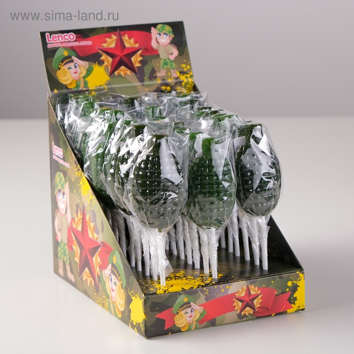 Карамель леденцовая Lenco, «Граната», банан, 22 г
Карамель леденцовая Lenco, «Граната», банан, 22 г