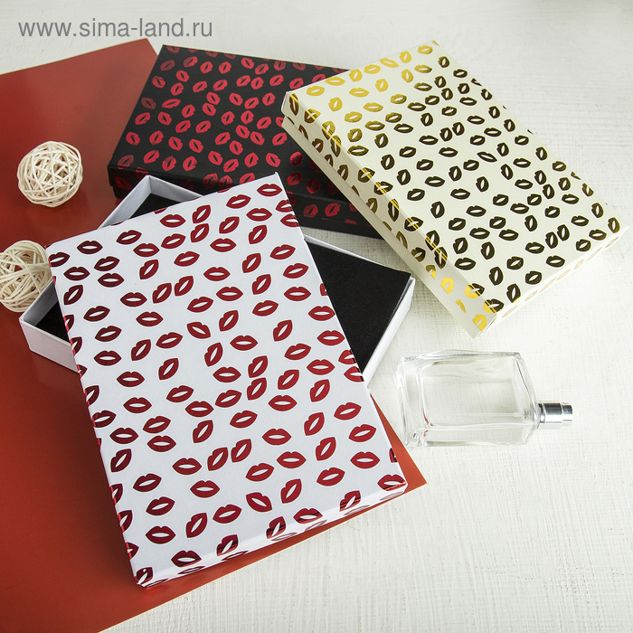 Коробочка подарочная под набор "Кисс", 13*18 (размер полезной части 12,5х17,5см), цвет МИКС
Коробочка подарочная под набор "Кисс", 13*18 (размер полезной части 12,5х17,5см), цвет МИКС