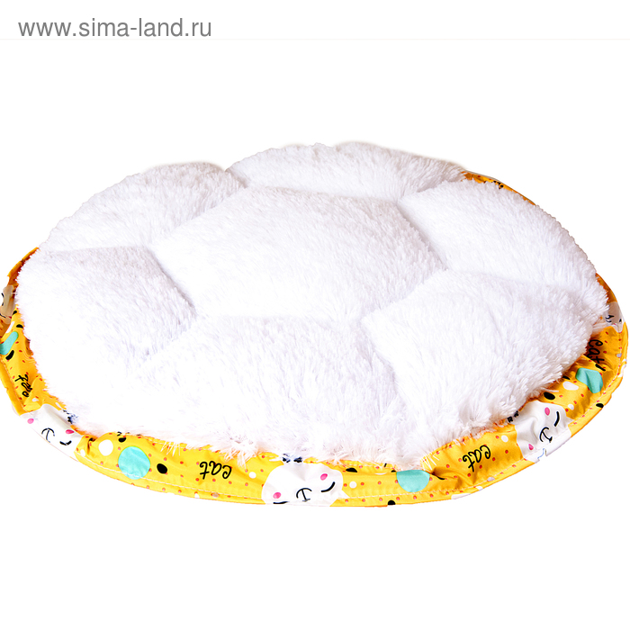 Лежанка "Ватрушка" Cat, 60 см
Лежанка "Ватрушка" Cat, 60 см