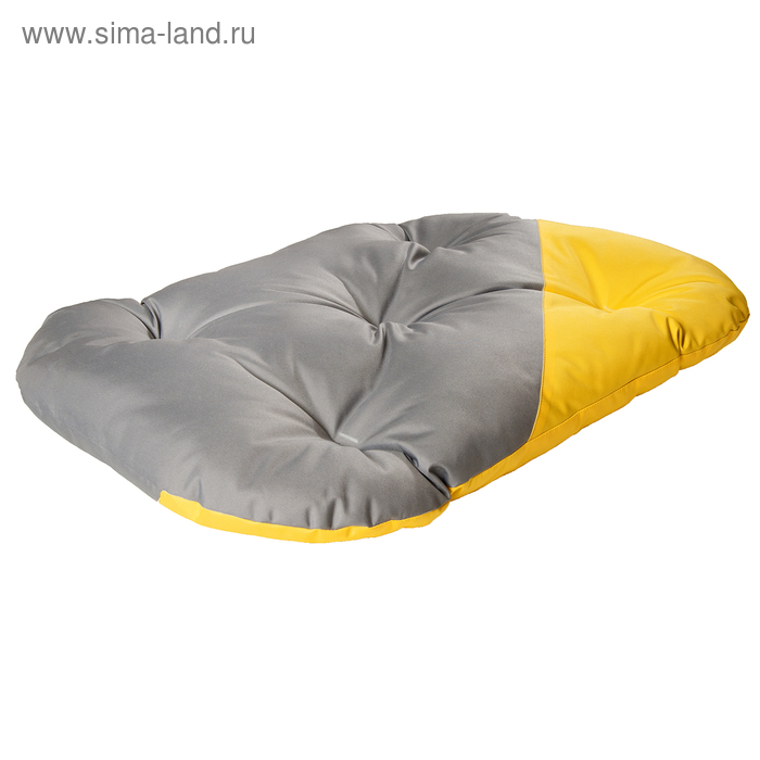 Матрас для собак двухсторонний, 70 х 50 см, серо-желтый
Матрас для собак двухсторонний, 70 х 50 см, серо-желтый