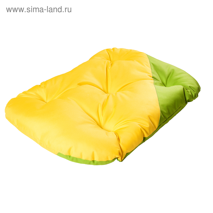 Матрас для собак двухсторонний, 70 х 50 см, желто-зеленый
Матрас для собак двухсторонний, 70 х 50 см, желто-зеленый