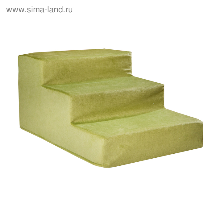 Лесенка для собак "Фисташка", 3 ступени, мебельная ткань, 60 х 40 х 30 см
Лесенка для собак "Фисташка", 3 ступени, мебельная ткань, 60 х 40 х 30 см