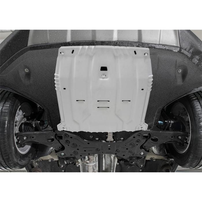 Защита картера и КПП RIVAL, Hyundai Santa Fe 2018-2021, Kia Sportage 2018-н.в., с крепежом, 333.2375.1
Защита картера и КПП RIVAL, Hyundai Santa Fe 2018-2021, Kia Sportage 2018-н.в., с крепежом, 333.2375.1