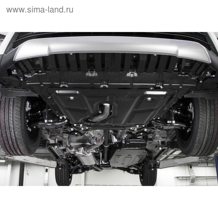 Комплект защит картер, КПП, топливный бак, редуктор "АвтоБРОНЯ", Toyota RAV4 2013-2019, с крепежом, K111.09506.1
Комплект защит картер, КПП, топливный бак, редуктор "АвтоБРОНЯ", Toyota RAV4 2013-2019, с крепежом, K111.09506.1
