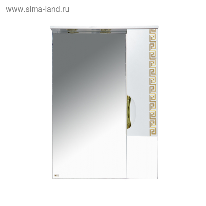 Шкаф-зеркало Престиж - 60 правое золотая патина
Шкаф-зеркало Престиж - 60 правое золотая патина