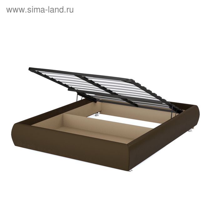 Кровать «Алькасар» с ПМ, 1600×2000 мм, ортопедическое основание, экокожа, цвет пралине
Кровать «Алькасар» с ПМ, 1600×2000 мм, ортопедическое основание, экокожа, цвет пралине