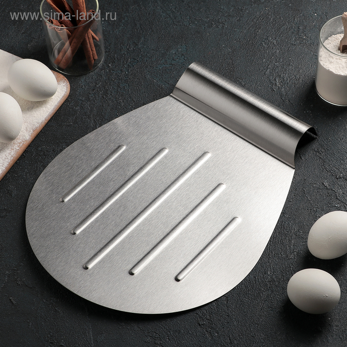 Лопатка кондитерская для торта, 33×26×3,5 см
Лопатка кондитерская для торта, 33×26×3,5 см