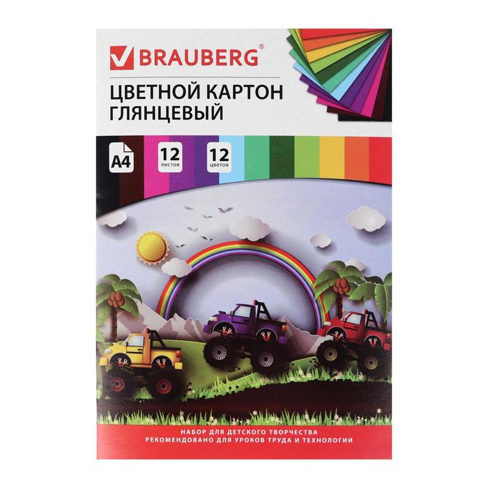 Картон цветной А4 мелованный, 12 листов, 12 цветов, в папке, BRAUBERG, 200 х 290 мм, "Гонки"
Картон цветной А4 мелованный, 12 листов, 12 цветов, в папке, BRAUBERG, 200 х 290 мм, "Гонки"