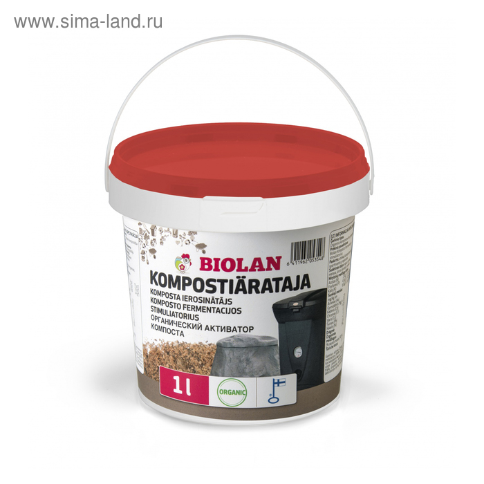 Активатор компоста Biolan, 1 л
Активатор компоста Biolan, 1 л