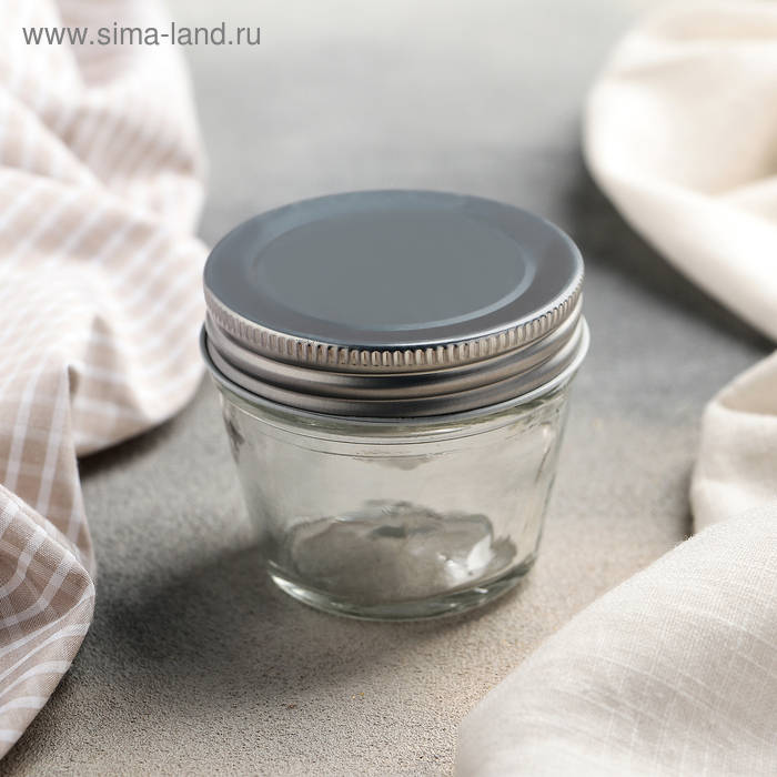 Банка для сыпучих продуктов «Манка», 130 мл
Банка для сыпучих продуктов «Манка», 130 мл