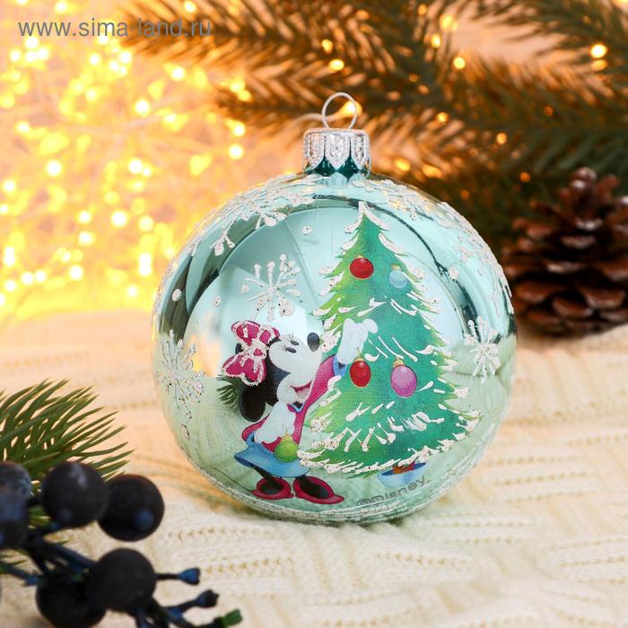 Шар "Минни и рождественская ель" 8,5 см 
Шар "Минни и рождественская ель" 8,5 см