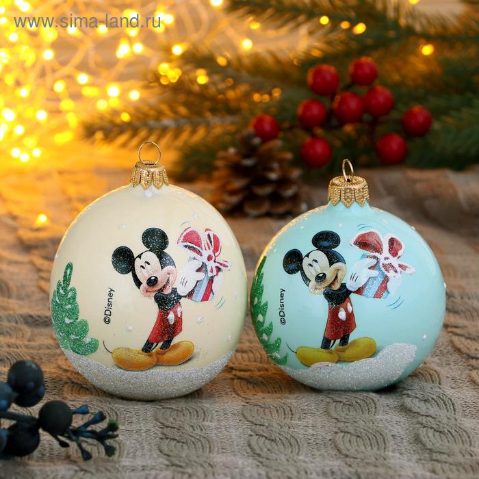 Шар "Микки с подарком" 8,5 см, микс
Шар "Микки с подарком" 8,5 см, микс