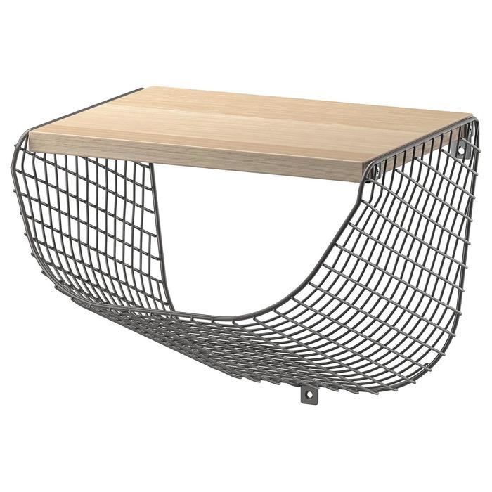 Полка с отделением для хранения СВЕНСХУЛЬТ, цвет под беленый дуб
Полка с отделением для хранения СВЕНСХУЛЬТ, цвет под беленый дуб