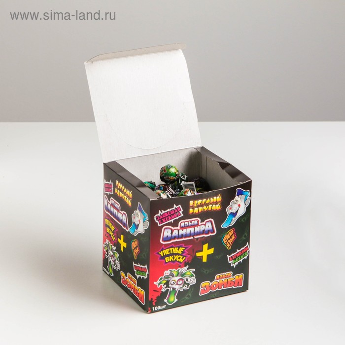 Карамель на палочке, красящая язык, ежевика и лайм, 10 г
Карамель на палочке, красящая язык, ежевика и лайм, 10 г