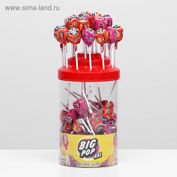 Карамель леденцовая на палочке BIG POP, ассорти, 17 г
Карамель леденцовая на палочке BIG POP, ассорти, 17 г