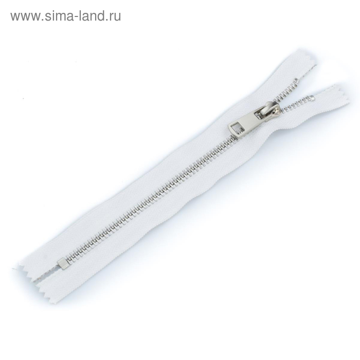 Молния №5, неразъёмная, 50 см, цвет белый
Молния №5, неразъёмная, 50 см, цвет белый
