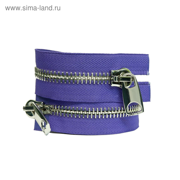 Молния №10, разъёмная, 100 см, цвет фиолетовый
Молния №10, разъёмная, 100 см, цвет фиолетовый