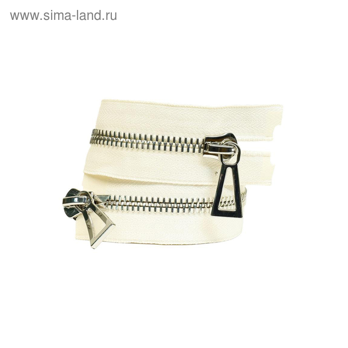 Молния №10, разъёмная, 100 см, цвет белый
Молния №10, разъёмная, 100 см, цвет белый