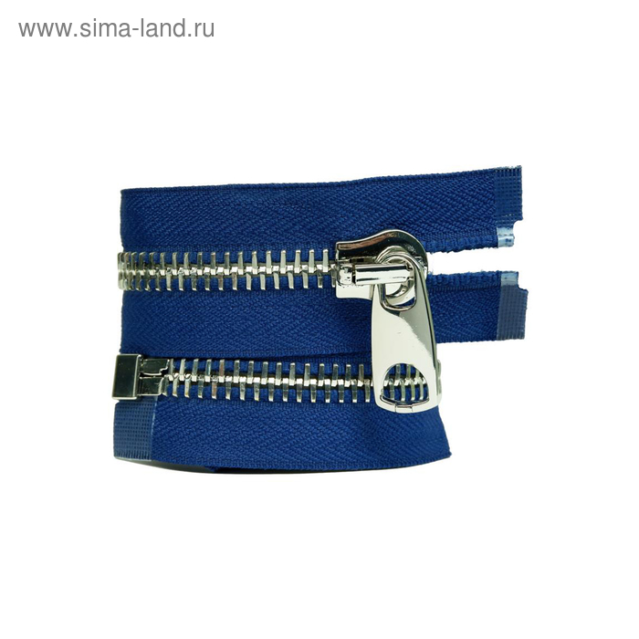 Молния №12, разъёмная, 75 см, цвет синий
Молния №12, разъёмная, 75 см, цвет синий