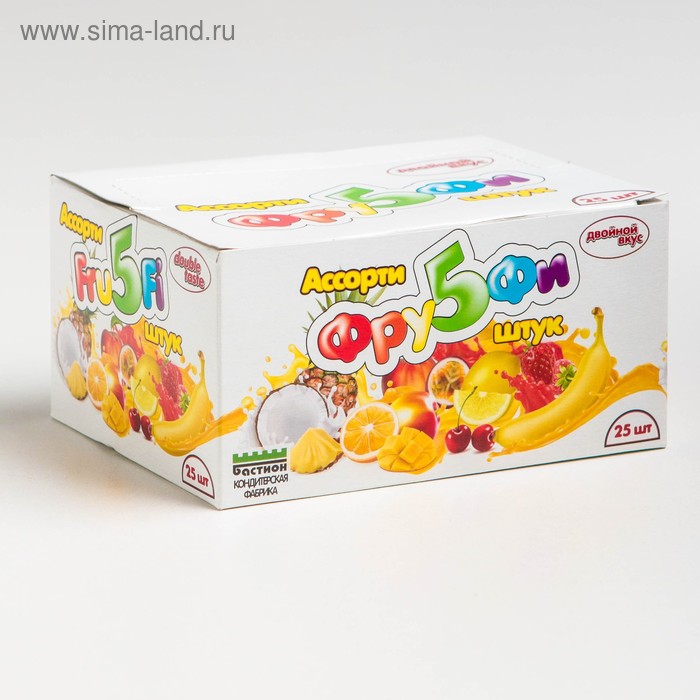 Жевательная резинка «Фру5фи» ассорти 17,5 г
Жевательная резинка «Фру5фи» ассорти 17,5 г