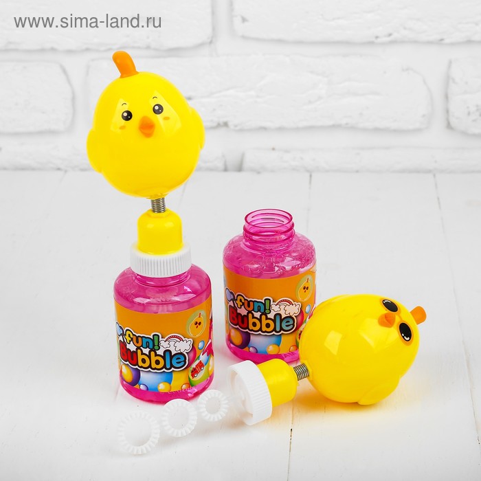 Мыльные пузыри «Птичка» 5,5×5,5×16,5 см
Мыльные пузыри «Птичка» 5,5×5,5×16,5 см