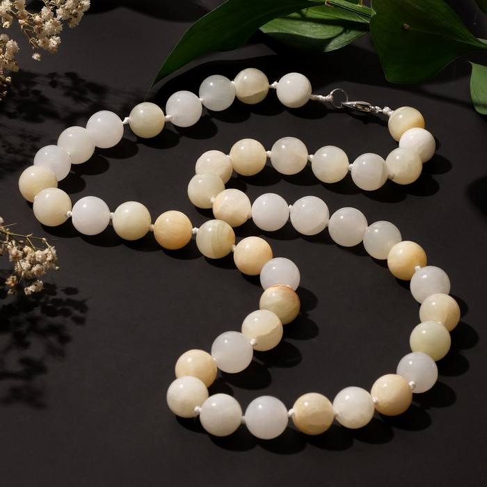 Бусы шар №12 через узел "Оникс", 60см
Бусы шар №12 через узел "Оникс", 60см