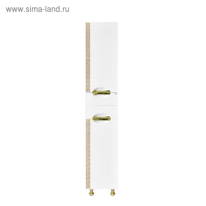 Пенал Престиж - 35 левый белый золотая патина 35 см х 35 см х 165 см
Пенал Престиж - 35 левый белый золотая патина 35 см х 35 см х 165 см