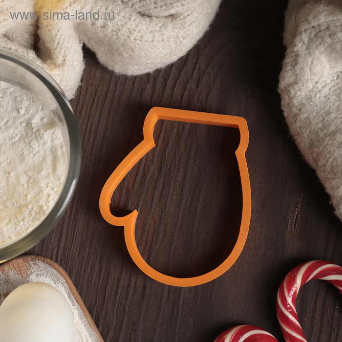 Форма для вырезания печенья Lubimova «Рукавица. Варежка», 10×8,5 см, цвет МИКС
Форма для вырезания печенья Lubimova «Рукавица. Варежка», 10×8,5 см, цвет МИКС