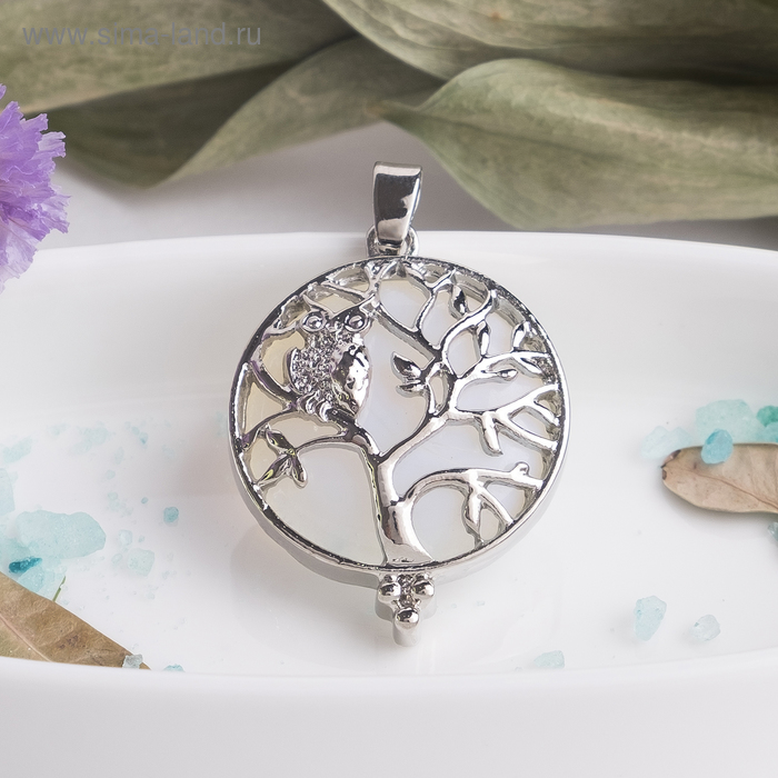 Подвеска дерево в круге "Лунный камень"
Подвеска дерево в круге "Лунный камень"