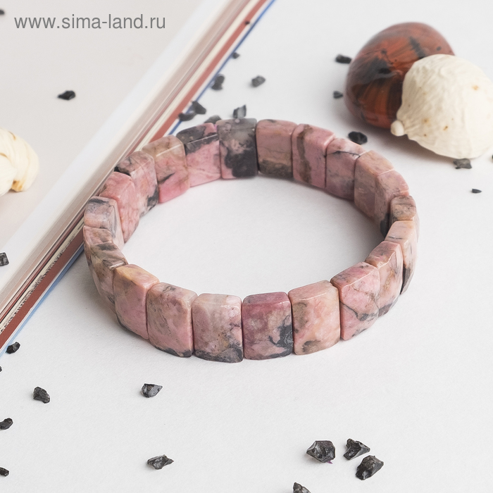 Браслет прямоугольник, пластина малая, гранёный "Родонит"
Браслет прямоугольник, пластина малая, гранёный "Родонит"