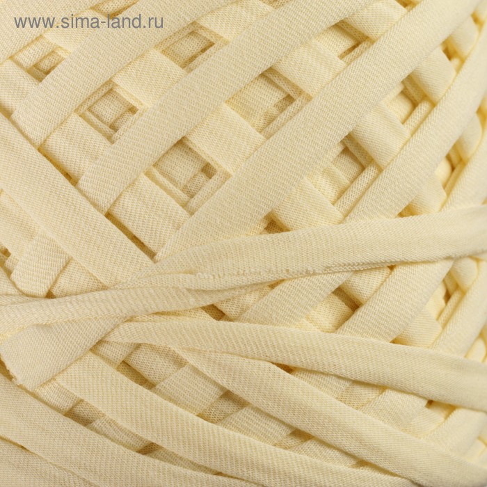 Пряжа трикотажная широкая "Saltera" 100м/300гр, ширина 7-9 мм (24 экрю)
Пряжа трикотажная широкая "Saltera" 100м/300гр, ширина 7-9 мм (24 экрю)