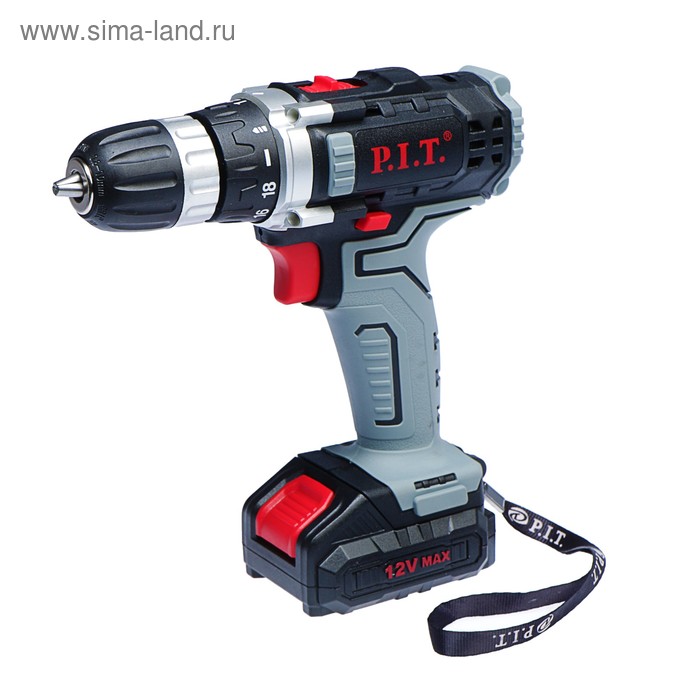 Дрель-шуруповерт P.I.T. PSR 12-D1, 12 В, 2х1.5 Ач, Li-lon, 450/1450 об/мин, 22 Нм, реверс
Дрель-шуруповерт P.I.T. PSR 12-D1, 12 В, 2х1.5 Ач, Li-lon, 450/1450 об/мин, 22 Нм, реверс