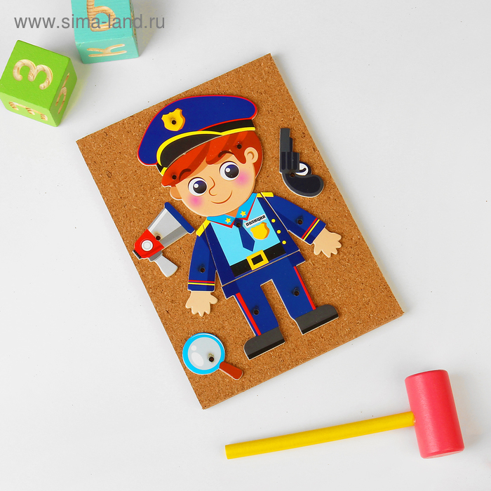 Логическая головоломка. Серия «Профессии»
Логическая головоломка. Серия «Профессии»