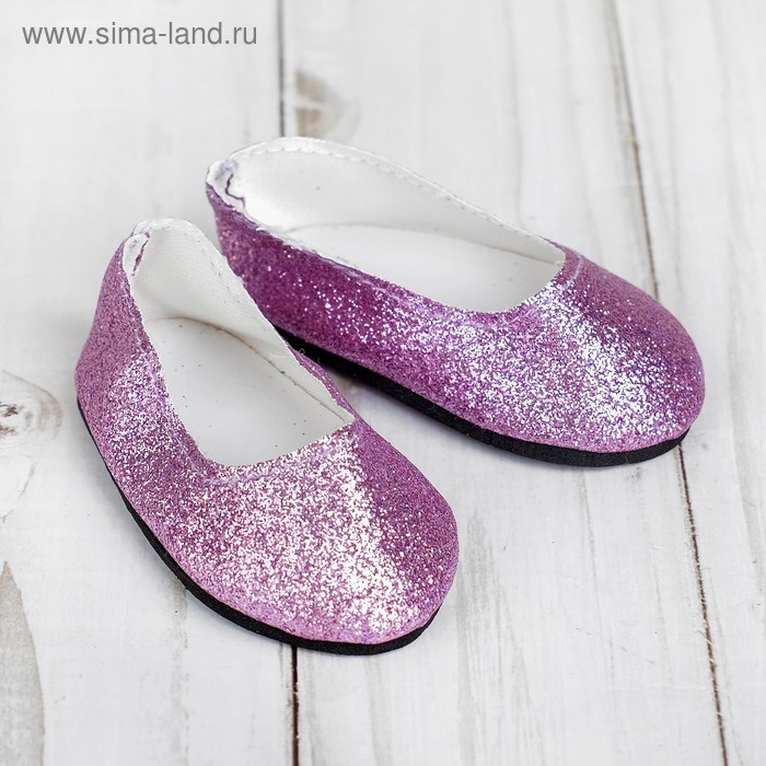 Туфли для куклы «Блёстки», длина стопы: 7 см, цвет розовый
Туфли для куклы «Блёстки», длина стопы: 7 см, цвет розовый