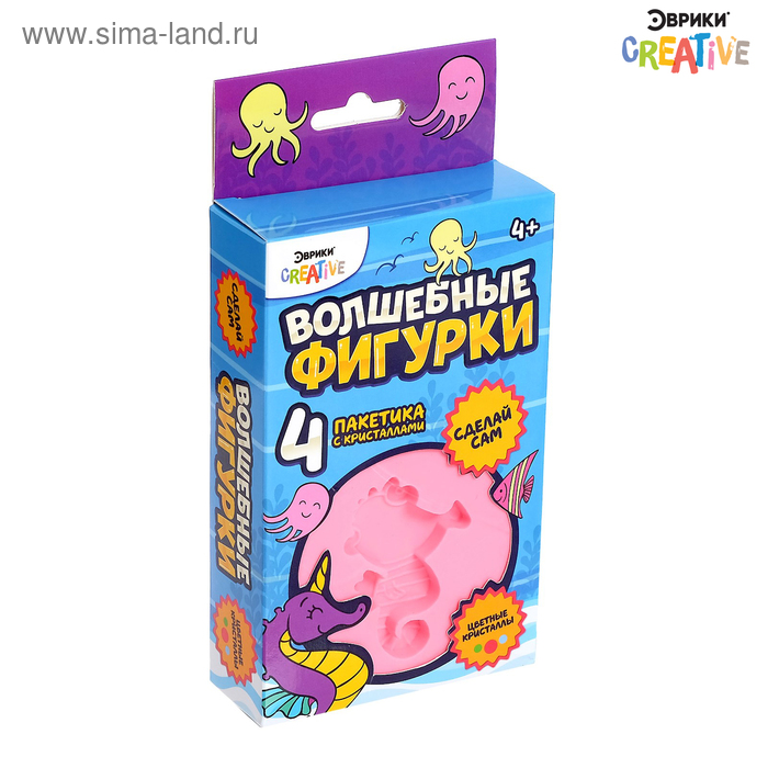 Набор для опытов «Волшебные фигурки - морской конёк из кристалликов», цвета МИКС
Набор для опытов «Волшебные фигурки - морской конёк из кристалликов», цвета МИКС