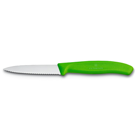 Нож для овощей VICTORINOX SwissClassic, лезвие 8 см с серрейторной заточкой, зелёный
Нож для овощей VICTORINOX SwissClassic, лезвие 8 см с серрейторной заточкой, зелёный