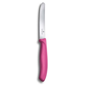 Нож столовый VICTORINOX SwissClassic, лезвие 11 см с серрейторной заточкой, розовый
Нож столовый VICTORINOX SwissClassic, лезвие 11 см с серрейторной заточкой, розовый